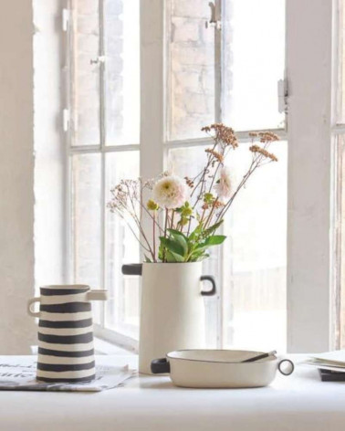 Vase Rayée en Grès - Asa