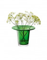 Vase/lanterne Victoria à la silhouette conique en verre - LSA