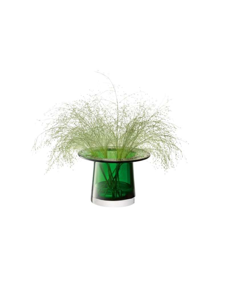 Vase/lanterne Victoria à la silhouette conique en verre - LSA