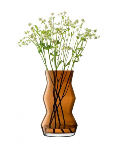 Vase Sculpt en Verre soufflé à la bouche - LSA
