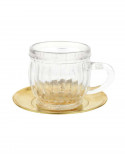 Set de 2 tasses et soucoupes PEETAL - Caravane