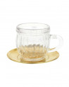 Set de 2 tasses et soucoupes PEETAL - Caravane