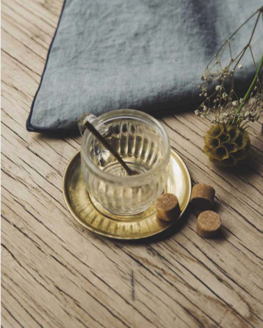 Set de 2 tasses et soucoupes PEETAL - Caravane
