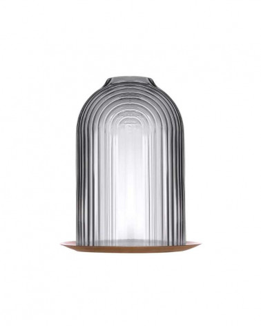 Bougeoir Ilo - Nude Glass
