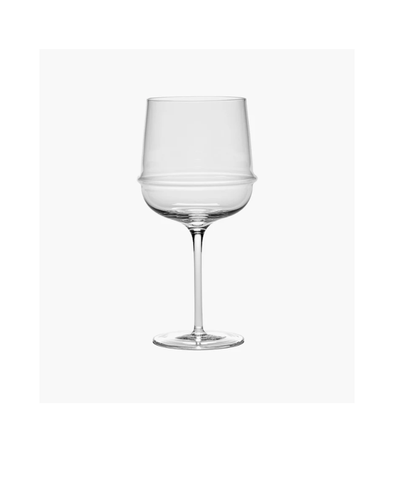 Verre vin rouge Dune collection Dune verres de table par Kelly Wearstler - Serax
