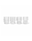 Verres Ripple X 4 - Ferm Living