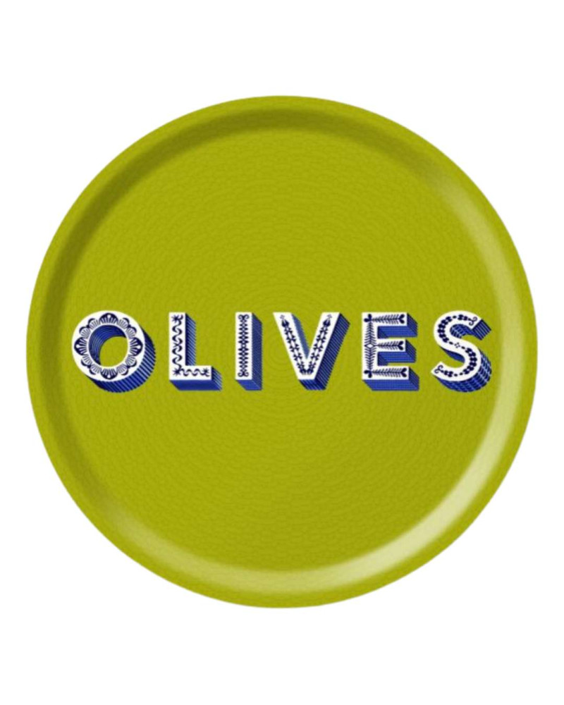 Plateaux En Bois De Bouleau Olive Ø 31cm - Jamida