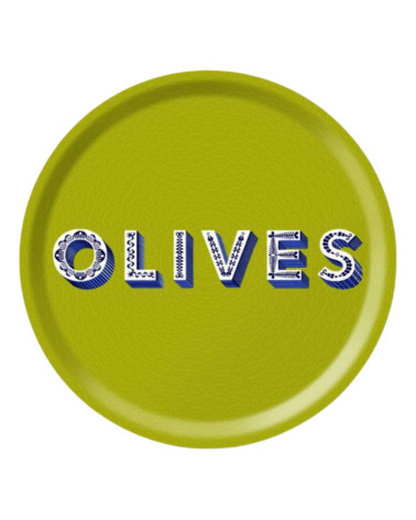 Plateaux En Bois De Bouleau Olive Ø 31cm - Jamida