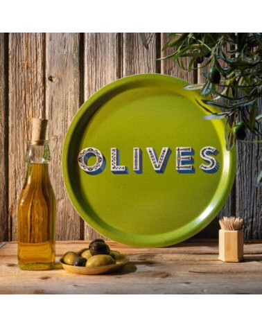 Plateaux En Bois De Bouleau Olive Ø 31cm - Jamida