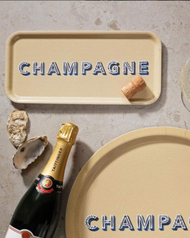 Plateaux En Bois De Bouleau Champagne Cream - Jamida