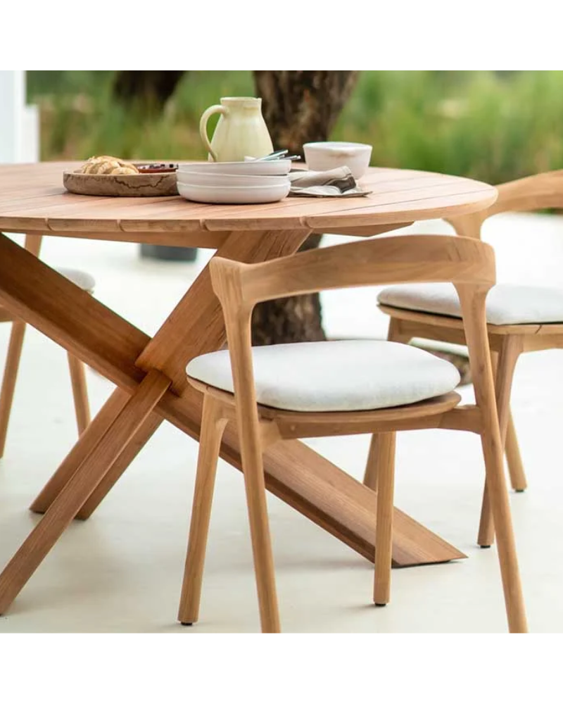 table circle chene ethnicraft
