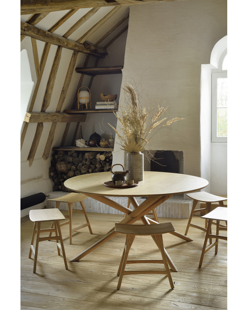 Table Mikado ronde - Ethnicraft