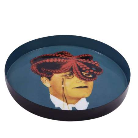 Plateau rond en fer - Ganzgaï