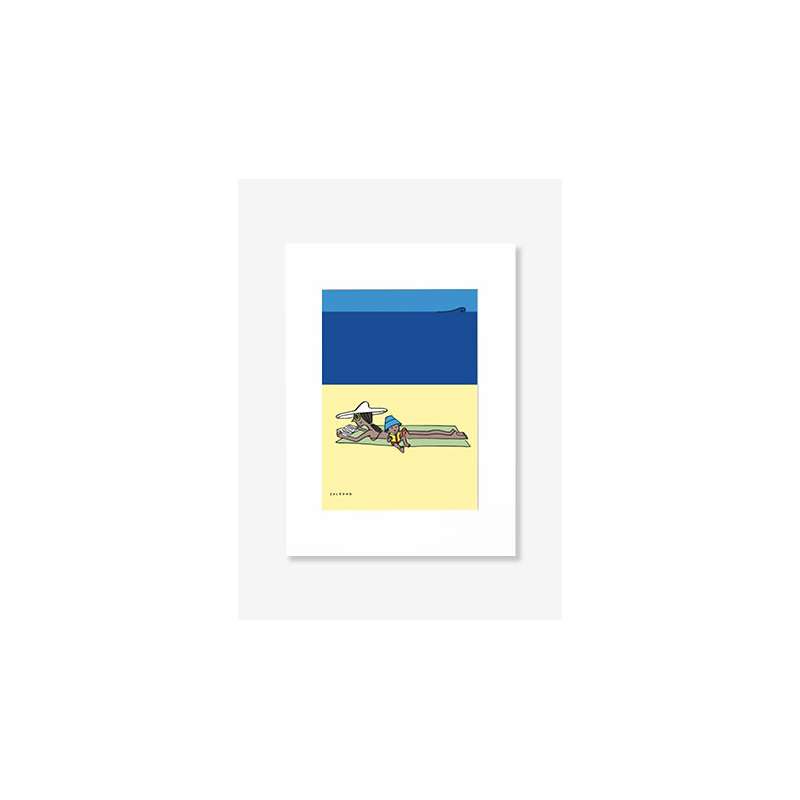 Affiche Soledad Bain De Soleil - Image Republic