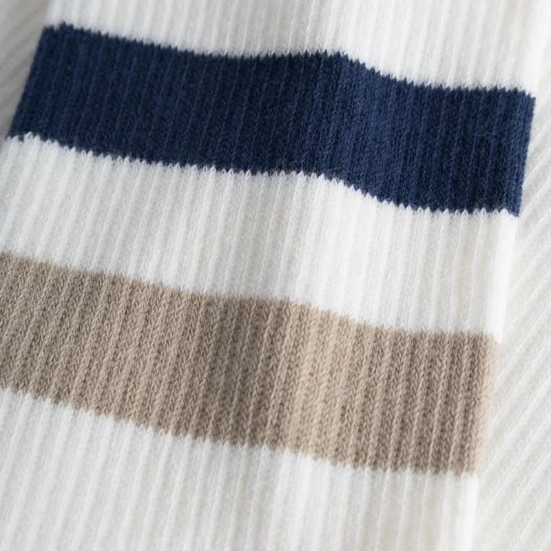 2-pack Woods Rib Stripe Socks - Les Deux