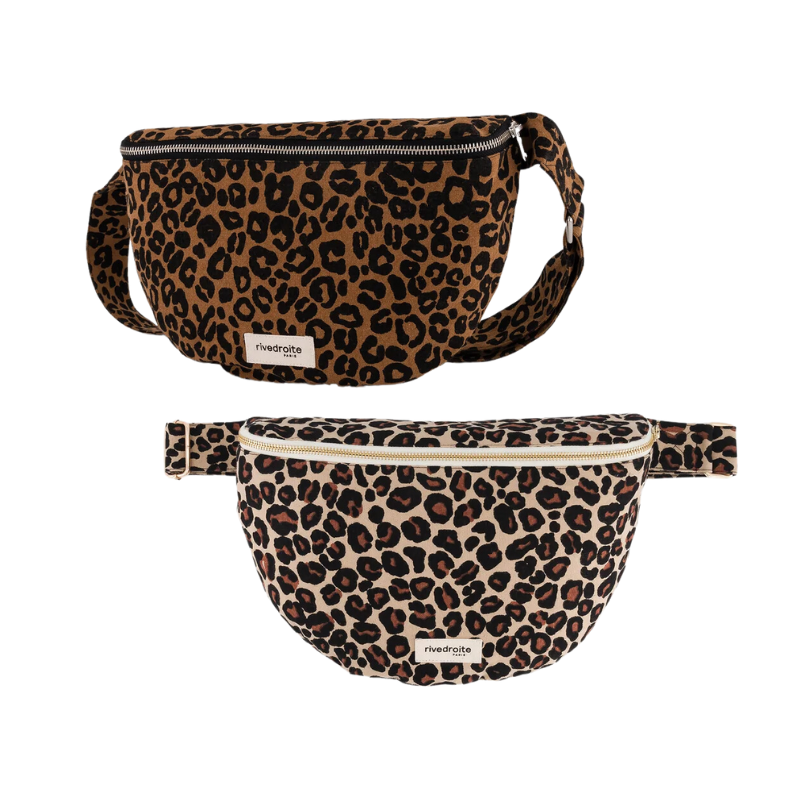 Sac Banane Custine Xl Leopard - Rivedroite