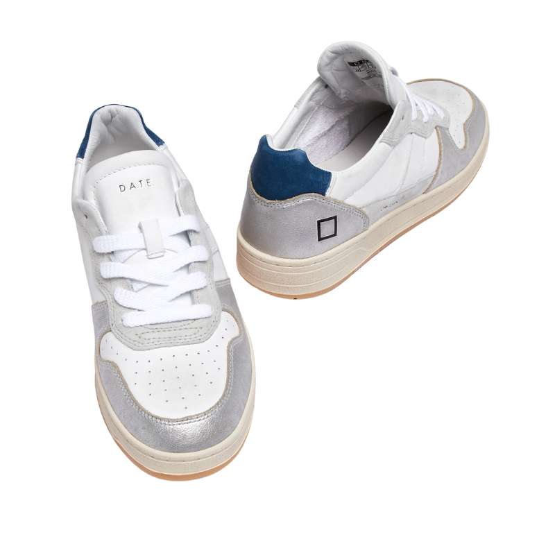 Court 2.0 Laminated White-silver - DATE