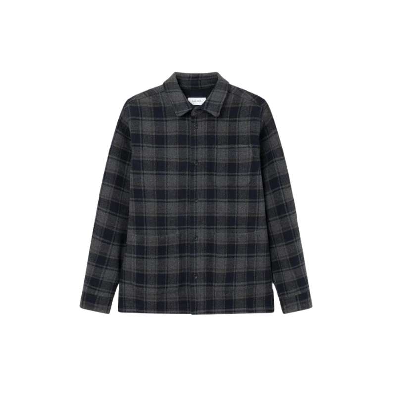 Jason Check Wool Overshirt 2.0