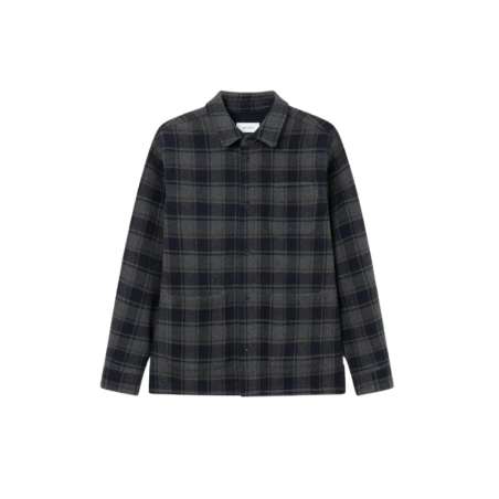 Jason Check Wool Overshirt 2.0