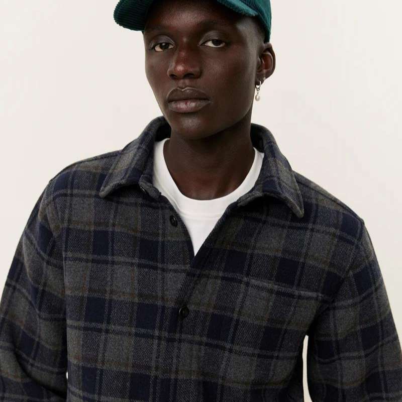 Jason Check Wool Overshirt 2.0