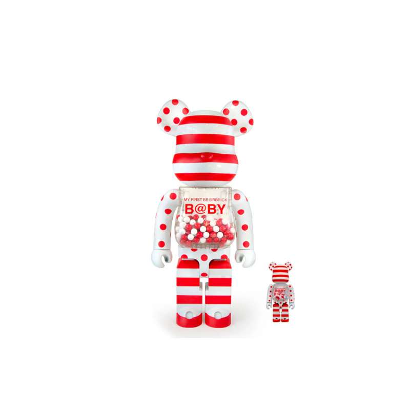 Sculpture Bearbrick My First Baby 400% + 100% - MediCom Toy