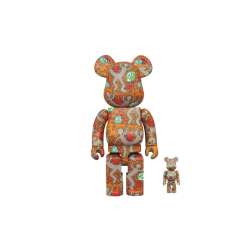 Sculpture Bearbrick Keith Haring 400% + 100% - MediCom Toy