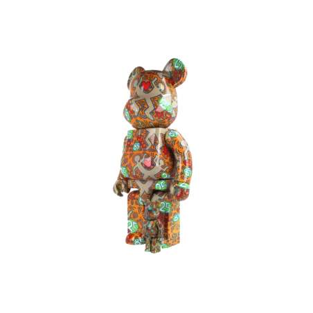 Sculpture Bearbrick Keith Haring 400% + 100% - MediCom Toy