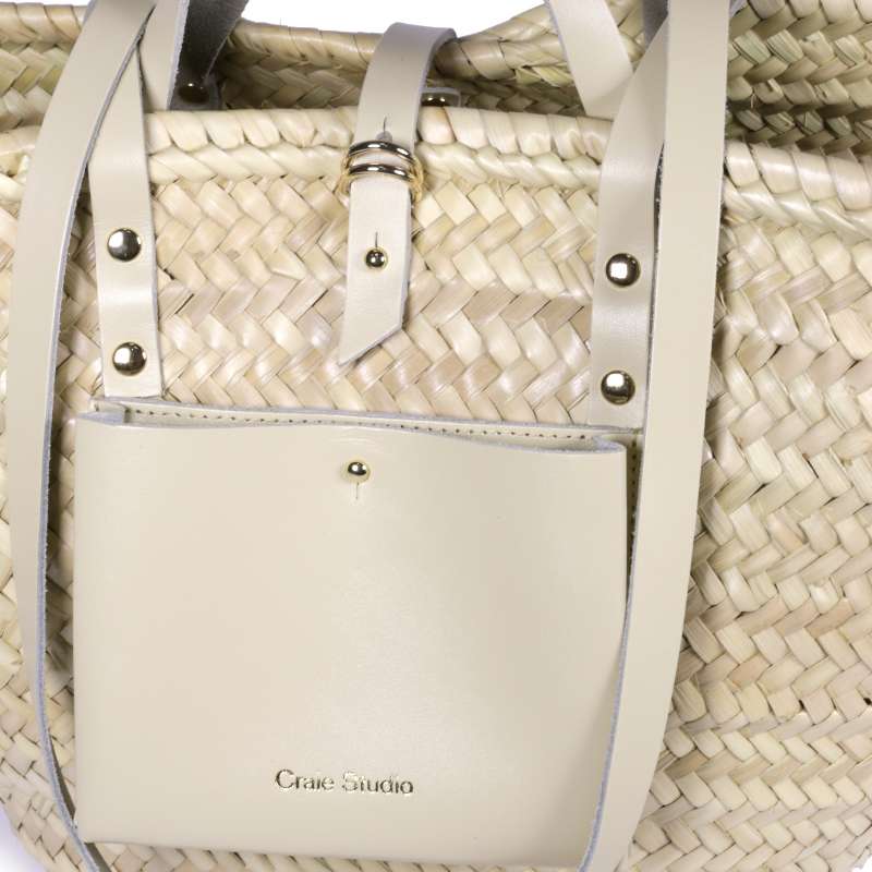 Panier Ii Doum Et Cuir