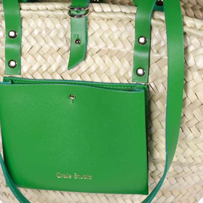 Panier Ii Doum Et Cuir