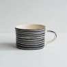 Mug Musango Sgrafitto Stripe