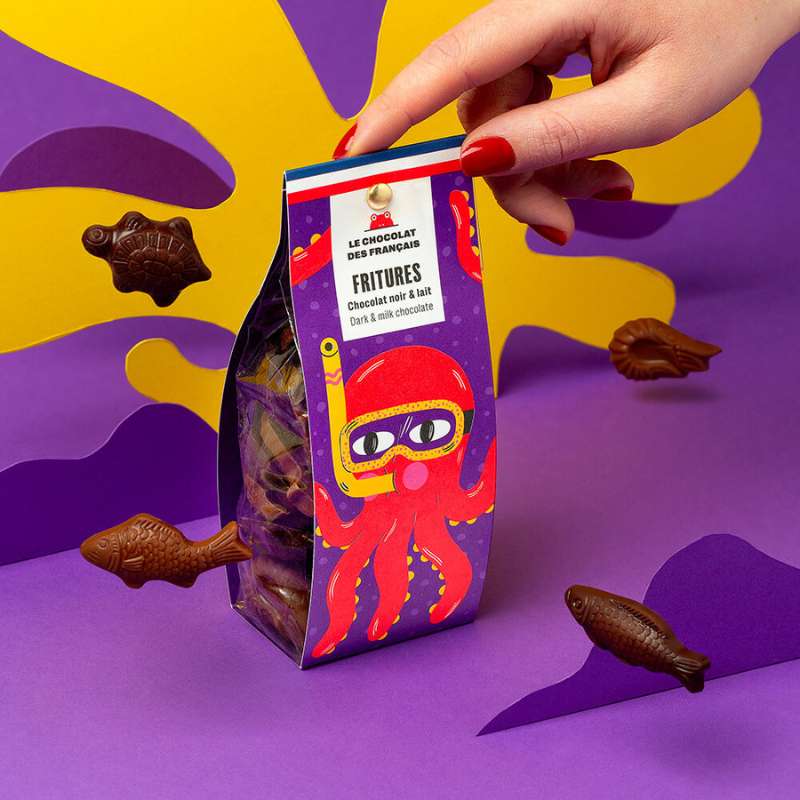 Sachet Friture Noir/lait