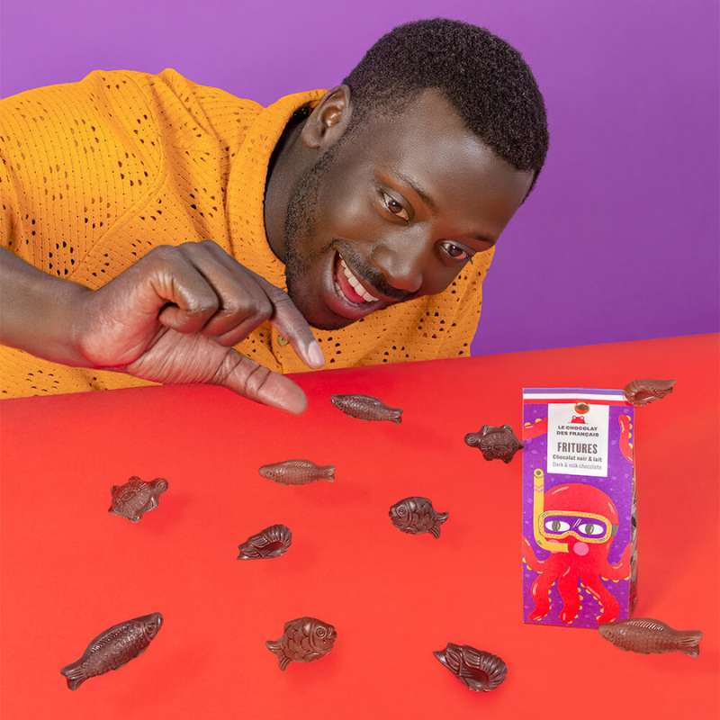 Sachet Friture Noir/lait