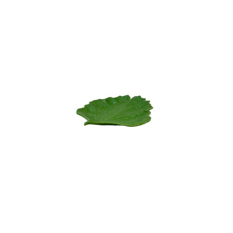 Plat Feuille Ceramique