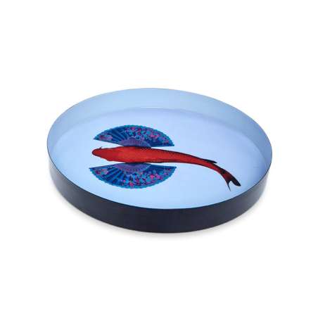 Plateau rond en fer - Ganzgaï