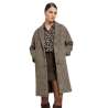 Manteau Midi Mélangé
