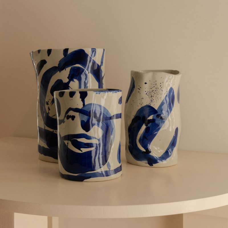 Vase Blue Sophia