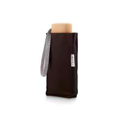 Mini parapluie chocolat noir – micro & solide – EDWIGE