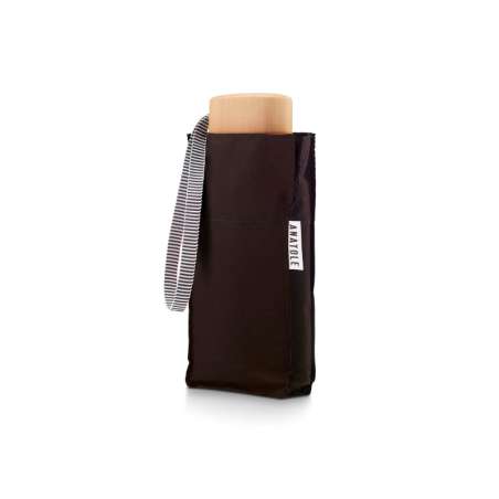 Mini parapluie chocolat noir – micro & solide – EDWIGE