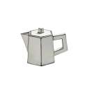 Tea Pot White/black Carte Blan