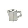 Tea Pot White/black Carte Blan