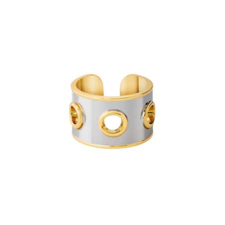 Bague Perforée Cloisonnée
