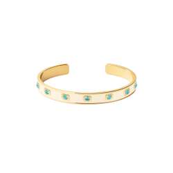 Jonc Gem Cloisonne Avec Strass