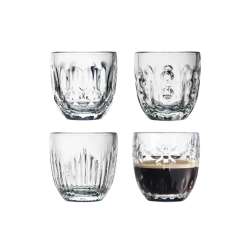 Set 4 Expresso Troquets Assort