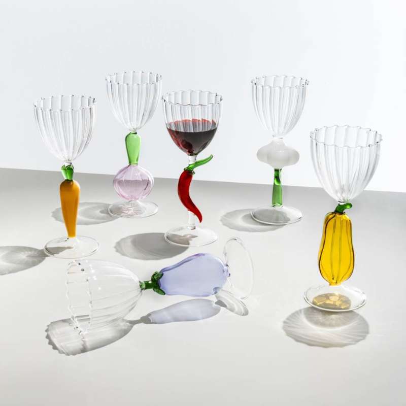 Verre à tiges "Vegetables"