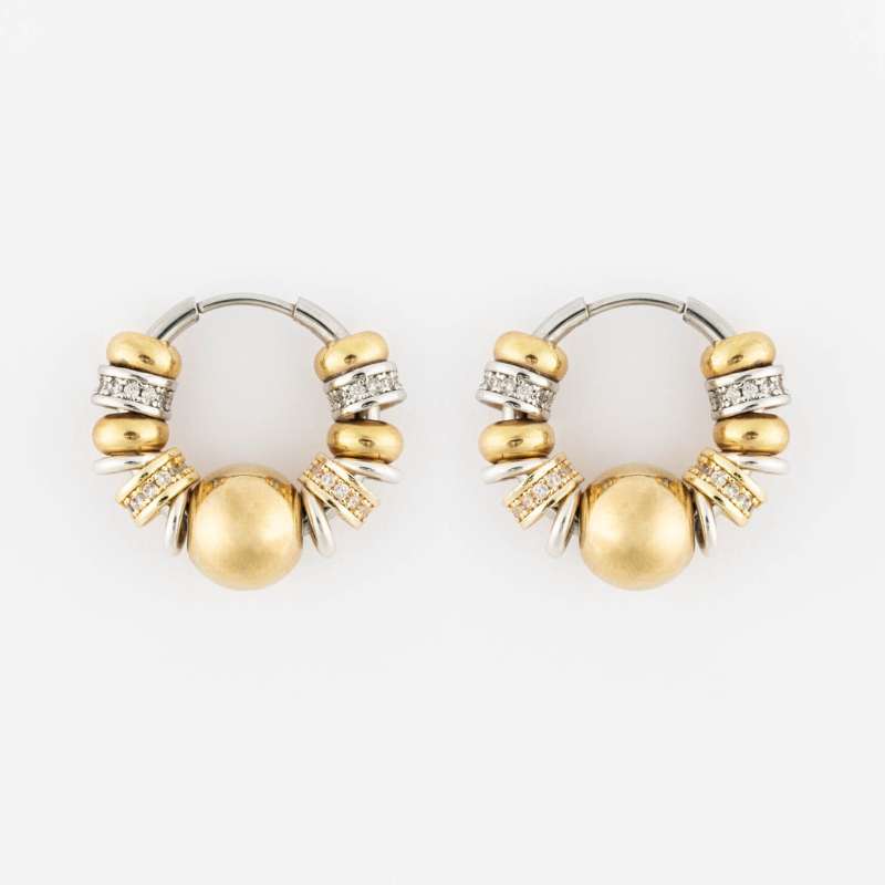 Boucles D'oreille Hoops Bubble