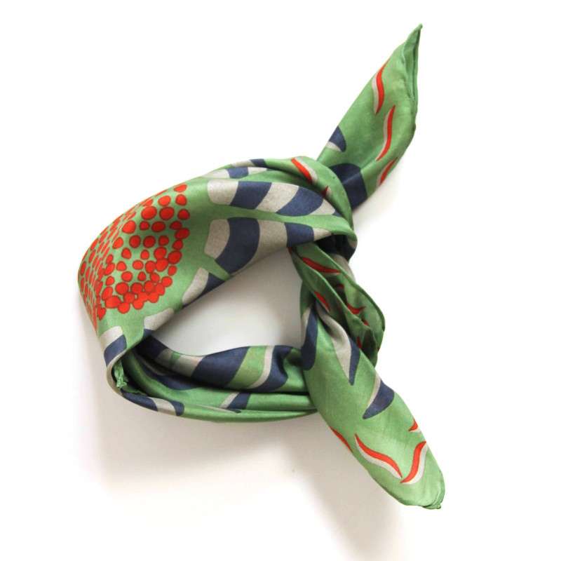 Mini Foulard en soie - Les Belles Vagabondes