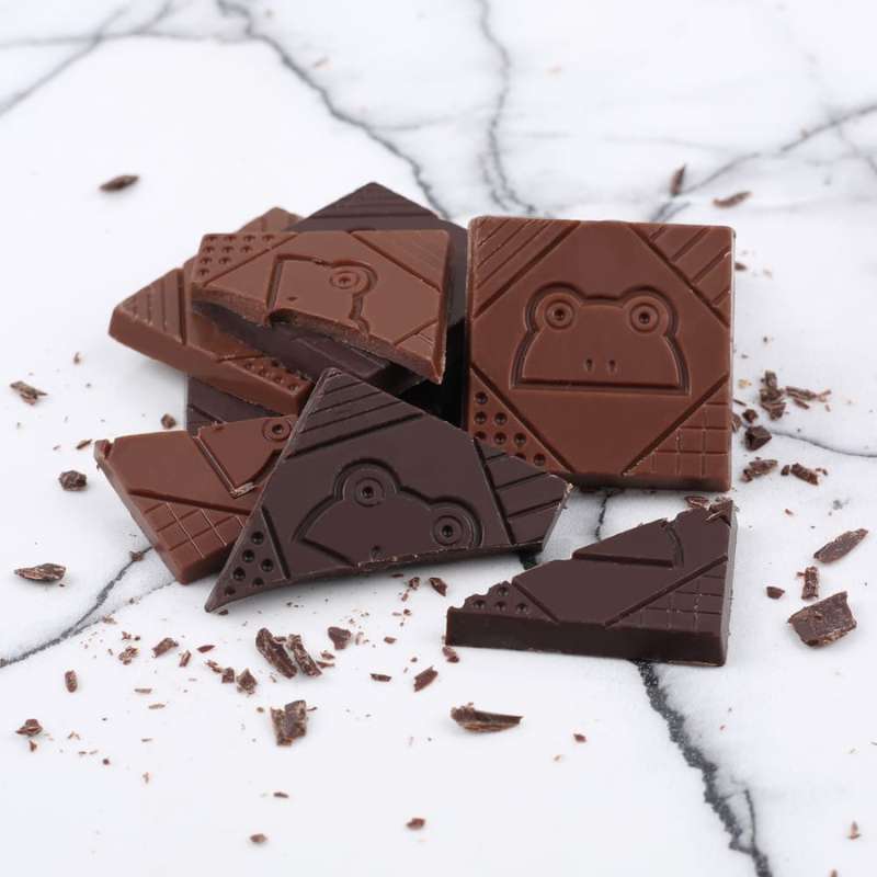 Noel 25 Coffret De 9 Carrés Chocolat Bio
