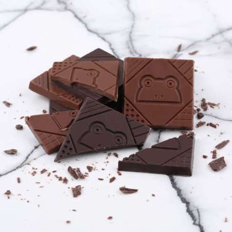 Noel 25 Coffret De 9 Carrés Chocolat Bio