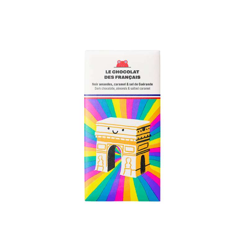 Triomphe Tablette Noir Amande Caramel Et Sel Bio