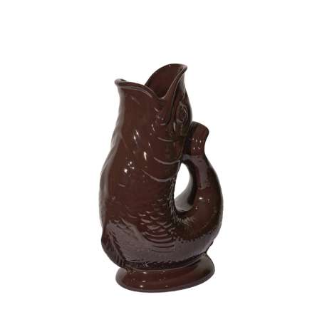 Carafe vase poisson en céramique Guggle - Gluckigluck